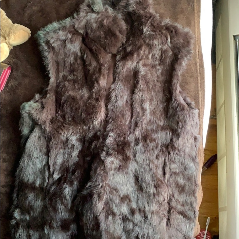 Adriennel Landau Vintage of her Self Rabbit Vest